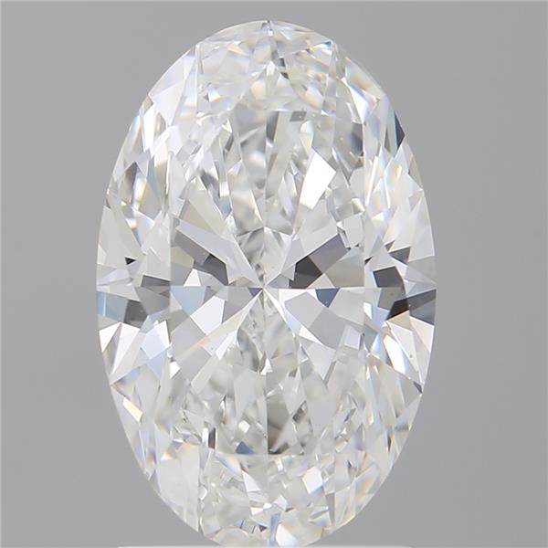 2.01 ct. oval Lab Grown Diamond front image