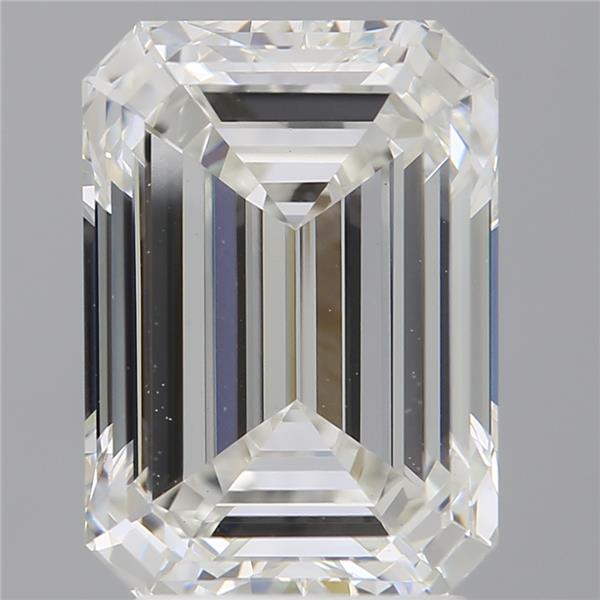 3.52 ct. emerald Lab Grown Diamond front image