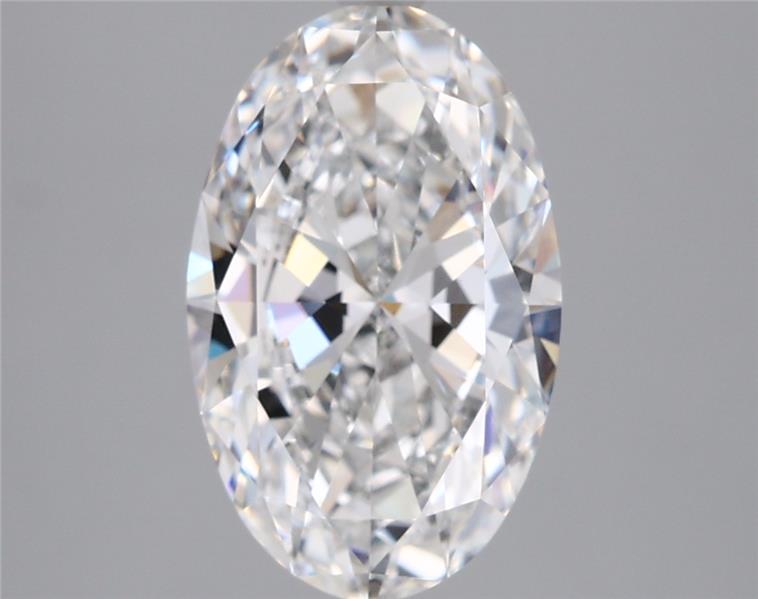 3.04 ct. oval Lab Grown Diamond front image