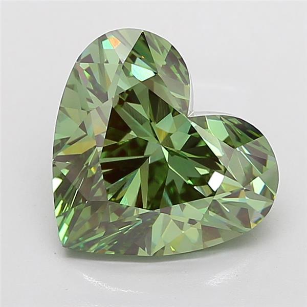 8.02 ct. heart Lab Grown Diamond front image