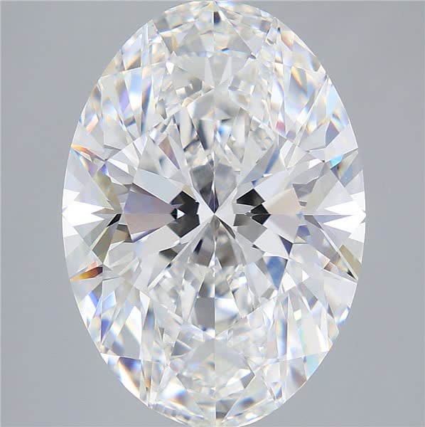 8.12 ct. oval Lab Grown Diamond front image