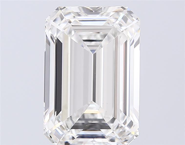 6.05 ct. emerald Lab Grown Diamond front image