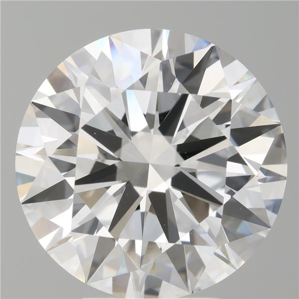 5.60 ct. round Lab Grown Diamond front image