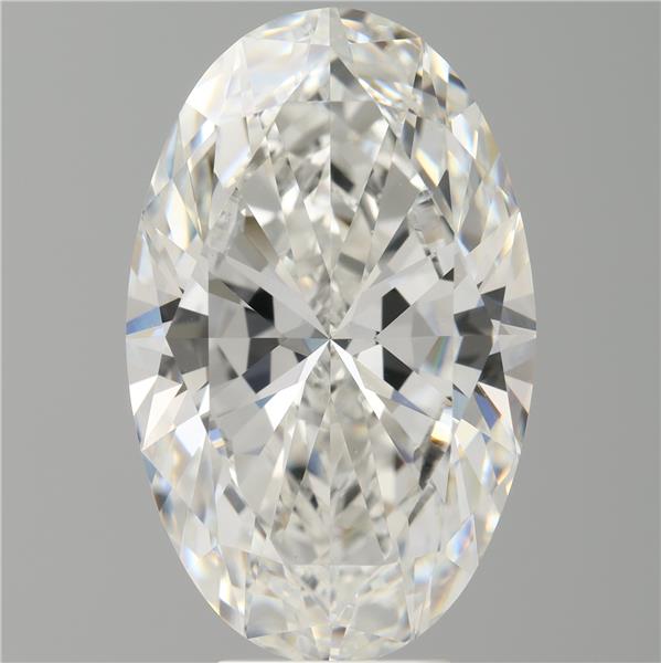 7.08 ct. oval Lab Grown Diamond front image