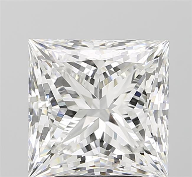 4.40 ct. princess Lab Grown Diamond front image