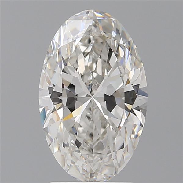 2.55 ct. oval Lab Grown Diamond front image