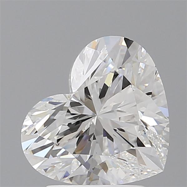 2.60 ct. heart Lab Grown Diamond front image