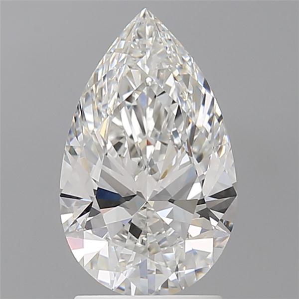 2.08 ct. pear Lab Grown Diamond front image