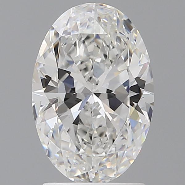 2.08 ct. oval Lab Grown Diamond front image