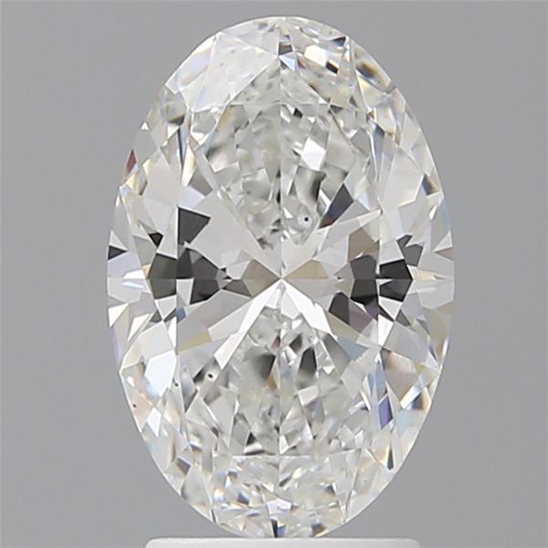 2.60 ct. oval Lab Grown Diamond front image