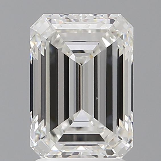 2.55 ct. emerald Lab Grown Diamond front image