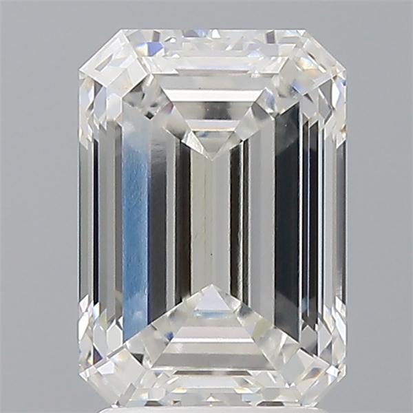 2.56 ct. emerald Lab Grown Diamond front image