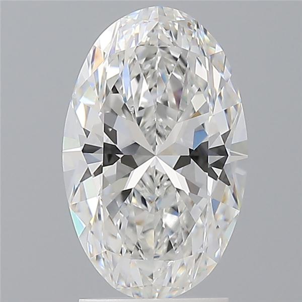 2.55 ct. oval Lab Grown Diamond front image