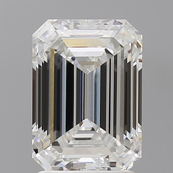 2.55 ct. emerald Lab Grown Diamond front image