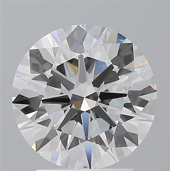2.54 ct. round Lab Grown Diamond front image