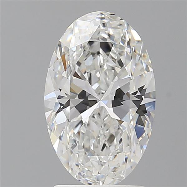 2.52 ct. oval Lab Grown Diamond front image