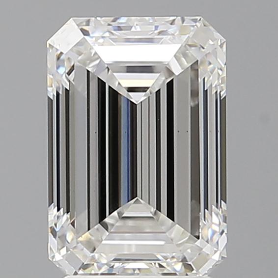 2.57 ct. emerald Lab Grown Diamond front image