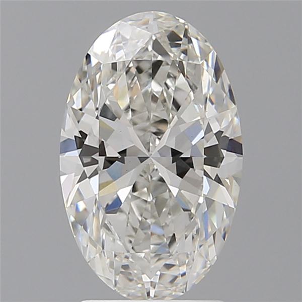 2.60 ct. oval Lab Grown Diamond front image