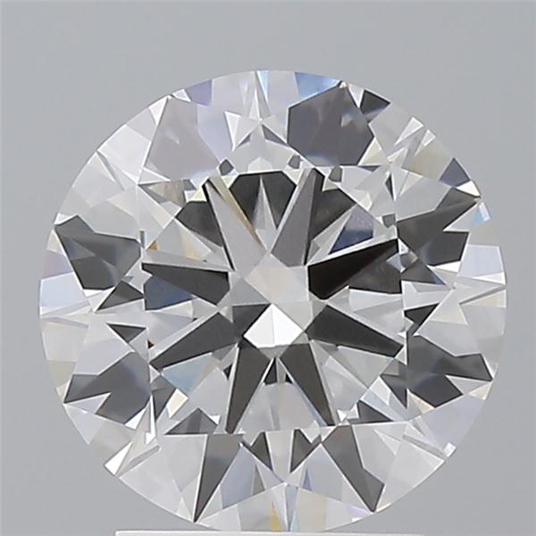 2.56 ct. round Lab Grown Diamond front image