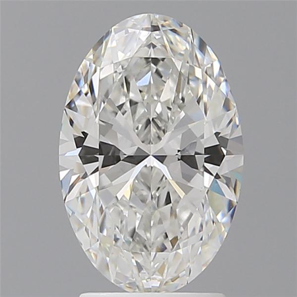 2.57 ct. oval Lab Grown Diamond front image