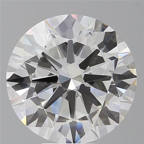 7.53 ct. round Lab Grown Diamond front image
