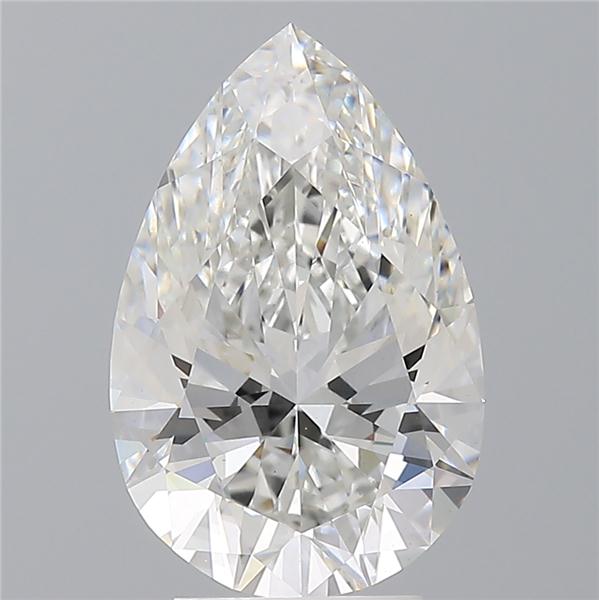 4.06 ct. pear Lab Grown Diamond front image