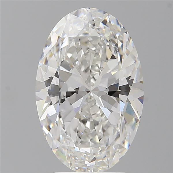 4.08 ct. oval Lab Grown Diamond front image