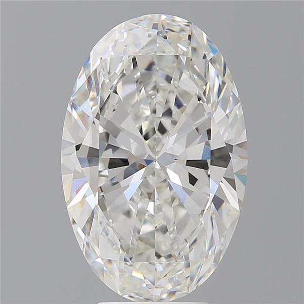 6.05 ct. oval Lab Grown Diamond front image