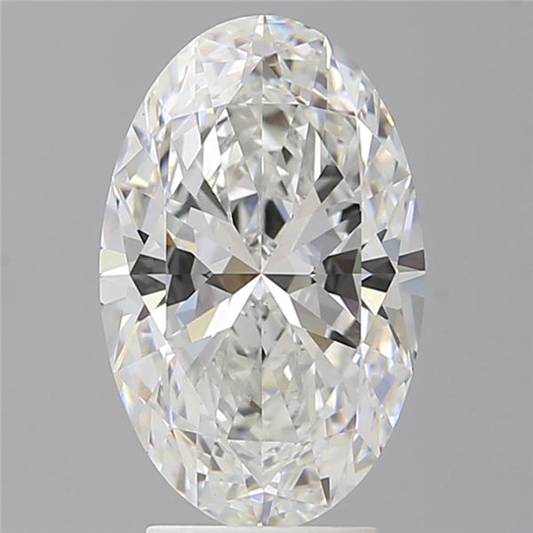 3.54 ct. oval Lab Grown Diamond front image