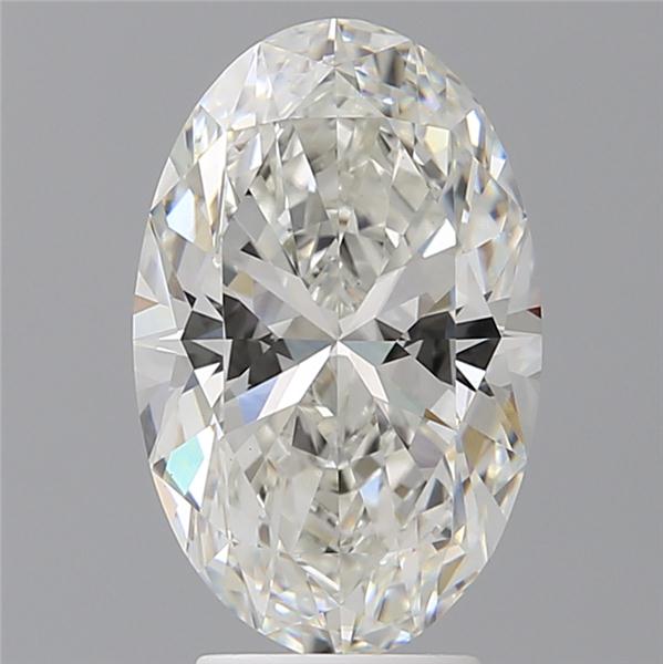 4.05 ct. oval Lab Grown Diamond front image