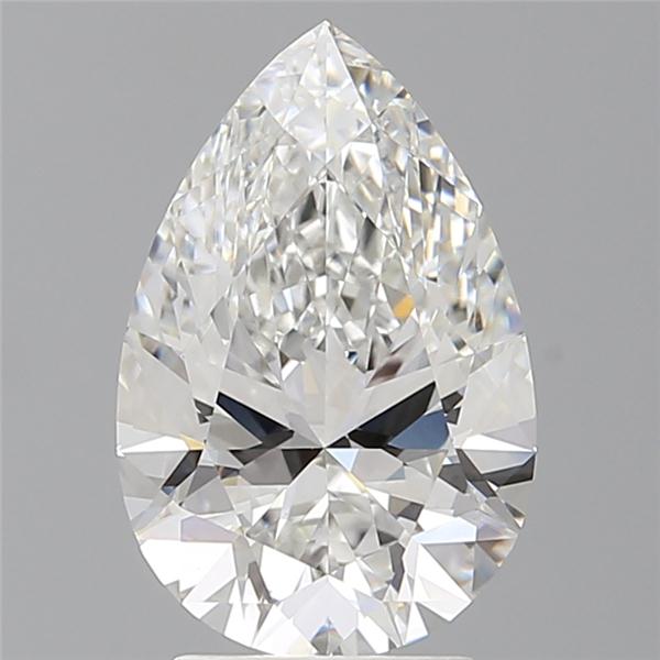 3.10 ct. pear Lab Grown Diamond front image