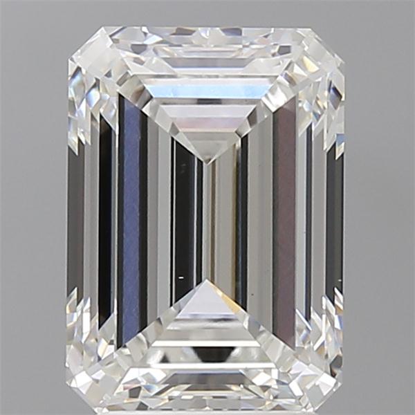 3.51 ct. emerald Lab Grown Diamond front image