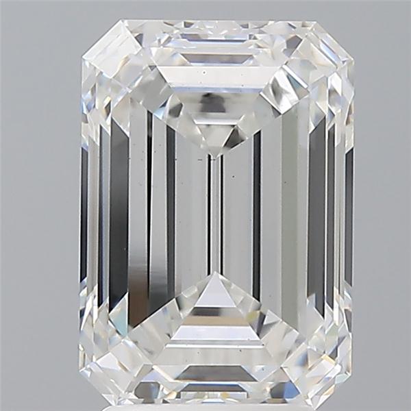 3.56 ct. emerald Lab Grown Diamond front image