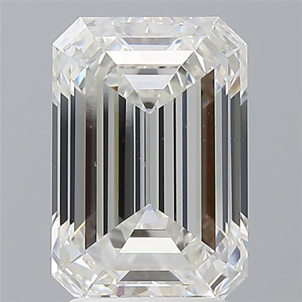 3.04 ct. emerald Lab Grown Diamond front image