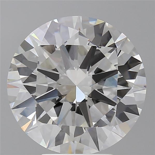 5.56 ct. round Lab Grown Diamond front image