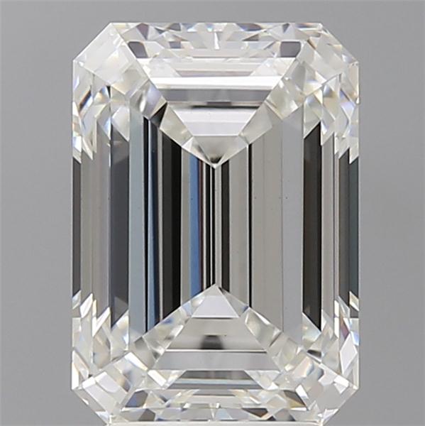 4.08 ct. emerald Lab Grown Diamond front image
