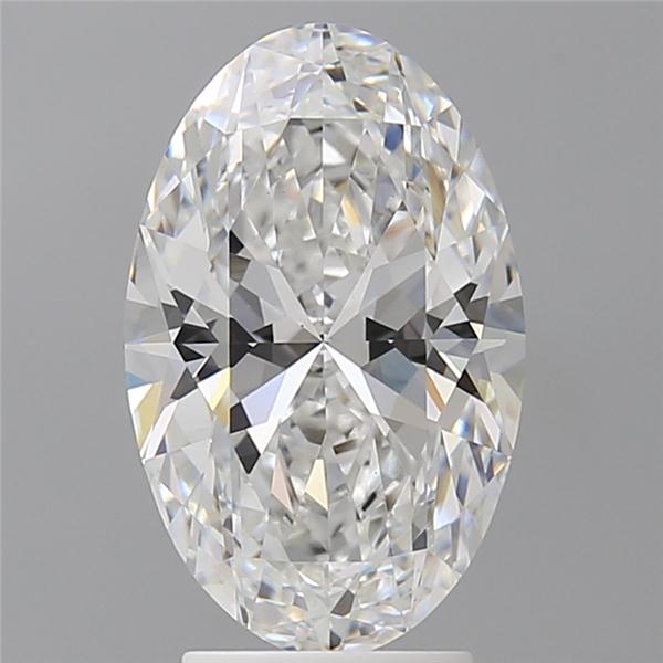 3.57 ct. oval Lab Grown Diamond front image