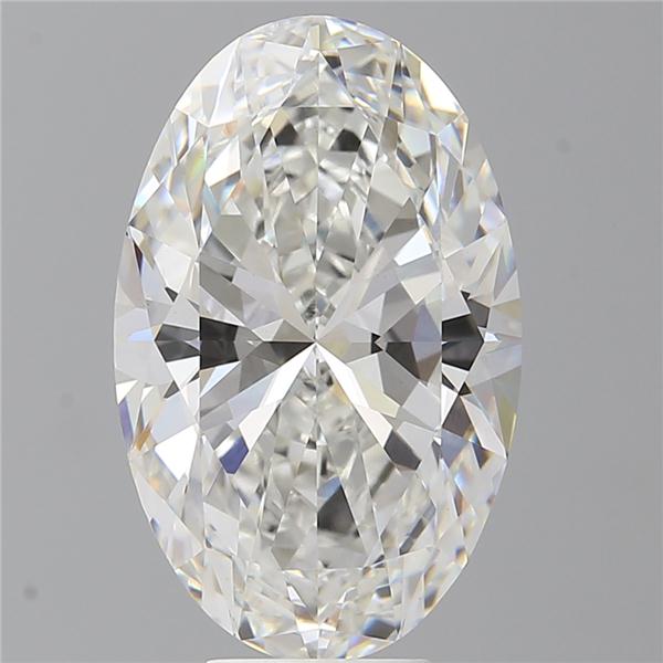 7.60 ct. oval Lab Grown Diamond front image