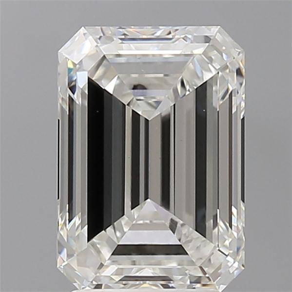 3.51 ct. emerald Lab Grown Diamond front image