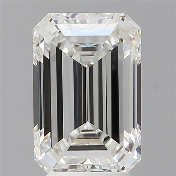 3.60 ct. emerald Lab Grown Diamond front image