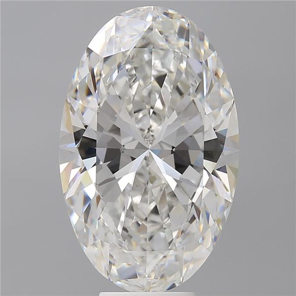 8.59 ct. oval Lab Grown Diamond front image