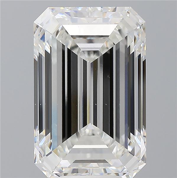 9.08 ct. emerald Lab Grown Diamond front image