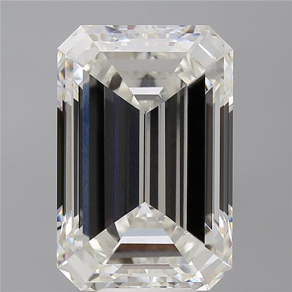 9.58 ct. emerald Lab Grown Diamond front image