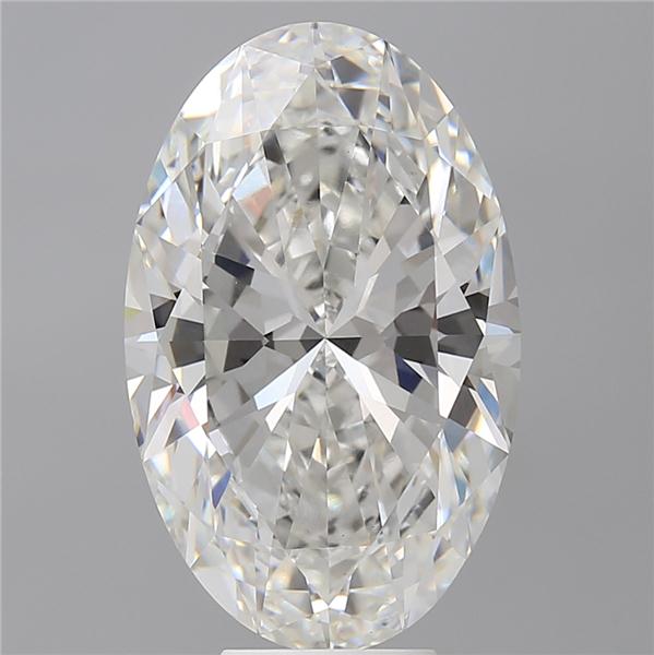 8.09 ct. oval Lab Grown Diamond front image