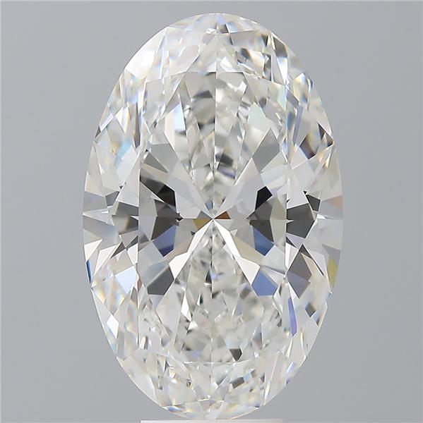 8.08 ct. oval Lab Grown Diamond front image