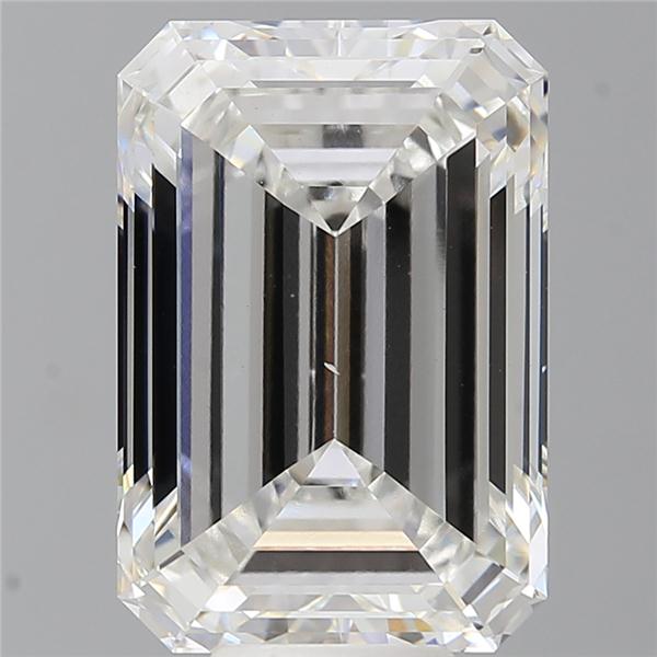 10.10 ct. emerald Lab Grown Diamond front image