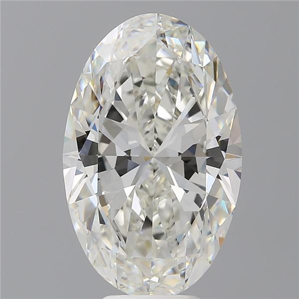 7.06 ct. oval Lab Grown Diamond front image
