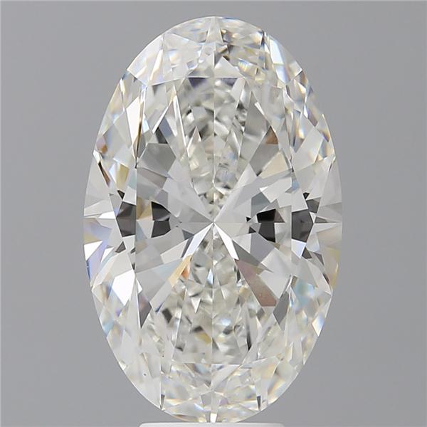 7.59 ct. oval Lab Grown Diamond front image