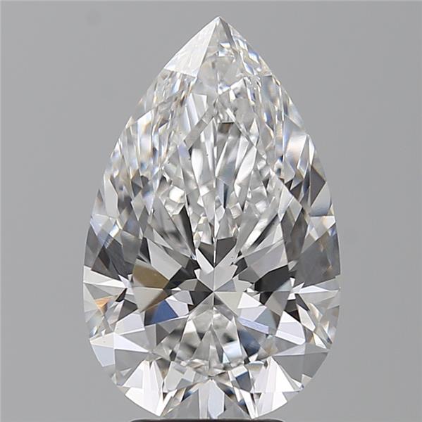 5.02 ct. pear Lab Grown Diamond front image