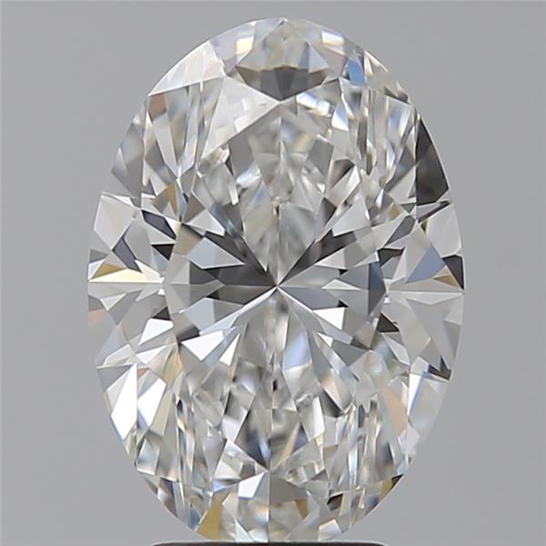 4.04 ct. oval Lab Grown Diamond front image